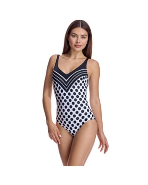 V-neck swimsuit with cups W250376 Women