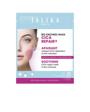 Bio-enzymenmasker Cica Repair+ Kalmerende hydratatie-boostende SOS-repairmasker 20 gr