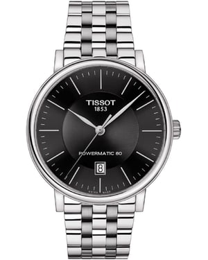 Tissot Carson Premium Powermatic 80 Men's Silver Watch T1224071105100