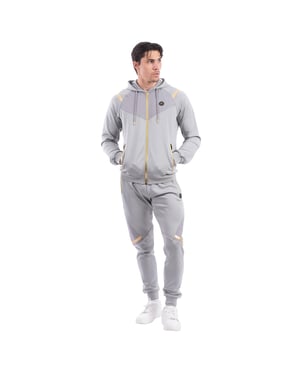 D Rock Men's Tracksuit Full Sleeve Hoodie & Ribbed Cuff Jogger