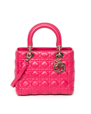 Medium Lady Dior Zip  Schoudertas