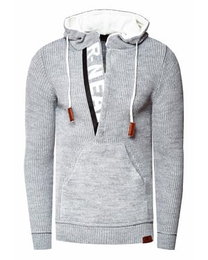 1/2 Zip Chunky Slim Fit Hoodie