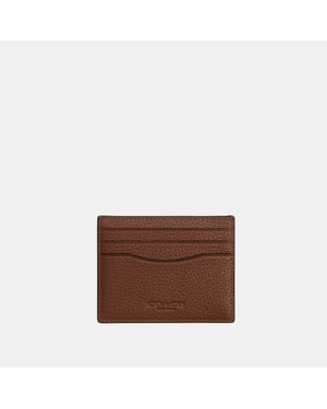Card Case in Pebbled Leather