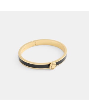 Coach Rivet Enamel Hinged Bangle