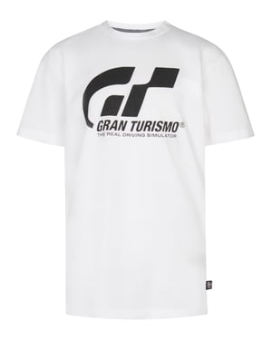 Petrol Industries - Jongens Logo T-shirt Gran Turismo Checkpoint - Wit