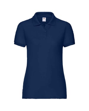 Fruit of the Loom Dames/dames Dame Fit Piqué Polo Shirt (Marine)