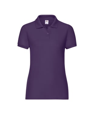 Fruit of the Loom Dames/Dames Lady Fit 65/35 Poloshirt (Paars)