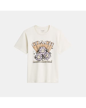 Coach Play Daisy Classic T-Shirt