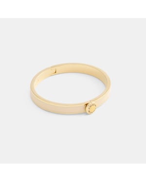 Coach Rivet Enamel Hinged Bangle