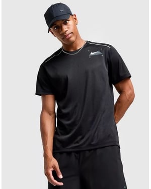 Nike Miler Men’s Short Sleeve Running T-Shirt Black