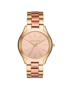 Michael Kors Damtimme Quartz guld MK3493