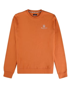 Aquascutum Active Small Logo Oranje Sweatshirt