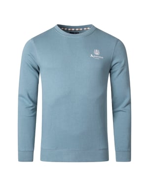 Aquascutum Active Small Logo Blauw Sweatshirt