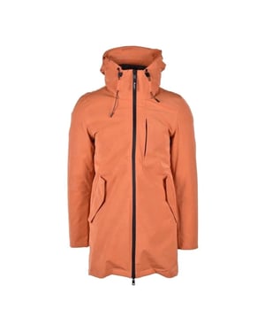 Aquascutum Active 3-Way Parka Rust Orange Jacket