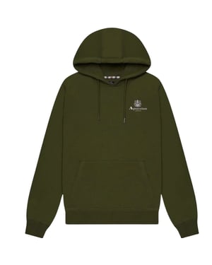 Aquascutum Active Big Logo Groene Hoodie