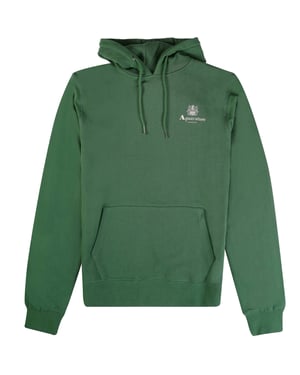 Aquascutum Active Small Logo Groene Hoodie