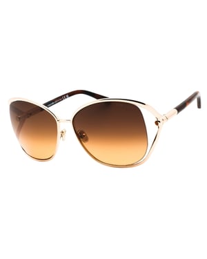 Tom Ford Marta Shiny Rose Gold Zonnebril