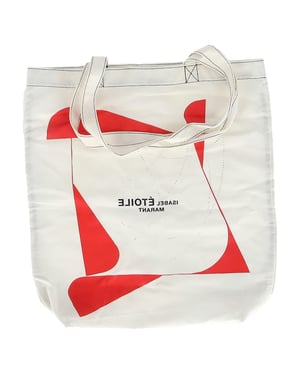 Étoile Isabel Marant Geprinte Tote in Witte Canvas