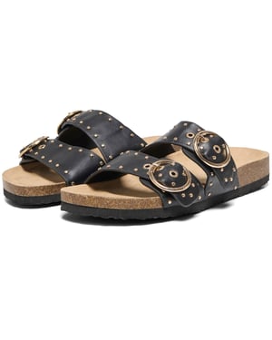 ONLY MAXI 15 Polyuretan Damsvarta Sandaler