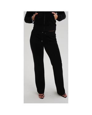 Juicy Couture Del Ray Polyester Dames Zwarte Joggingbroek