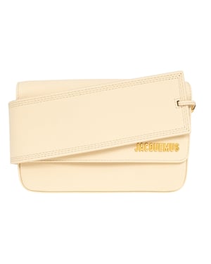 Jacquemus Le Carinu ivoorwitte tas
