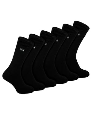 6 Par Mäns Mjuka Andningsbara Termosockor