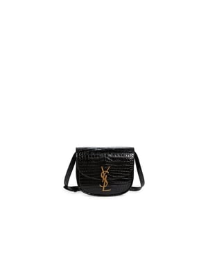 Saint Laurent Kaia Croco schoudertas