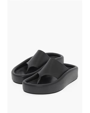 MM6 Sandaler i konstläder – Svarta
