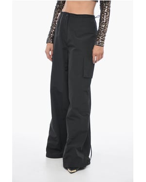 PARACHUTE Cargo-broek met wijde pijpen in zwart