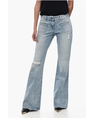 Ljustvättade Bootcut-jeans 29 cm i blått