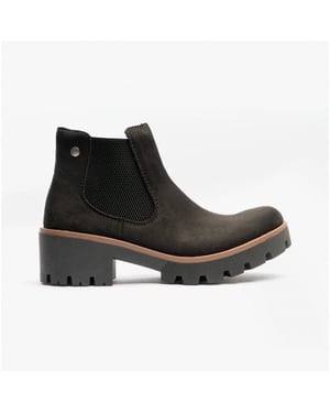 Rieker 79265-00 Womens Ankle Boots Black