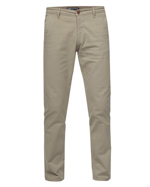 Chino broek "MARSU" regular fit katoen stretch