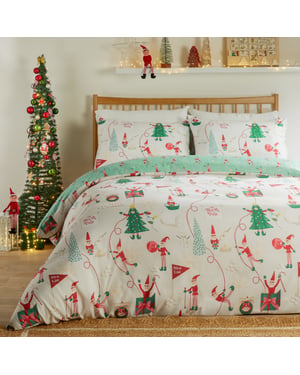 Duvet Day Elfie Printed Soft Touch Duvet Set
