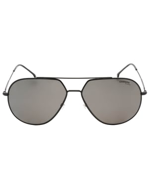 Carrera Matte Black Montuur Grijze PZ Lenzen Zonnebril