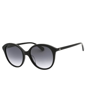 Kate Spade BRIA/G/S zonnebril met grijze lens en zwarte afwerking