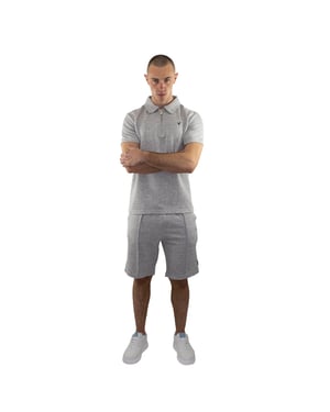 D-Rock Mens Polo Shirt & Shorts 2-Piece Summer Outfit