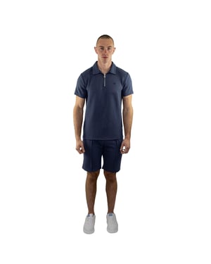 D-Rock Mens Polo Shirt & Shorts 2-Piece Summer Outfit