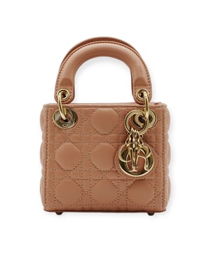 Dior Roze Micro Lady Dior Schoudertas - '20s