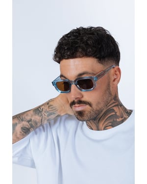 Chunky Retro Square Sunglasses