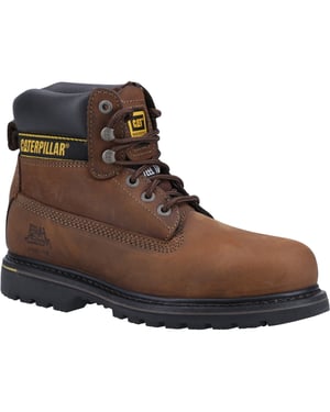 Caterpillar Holton Läder Brun Skyddsboots