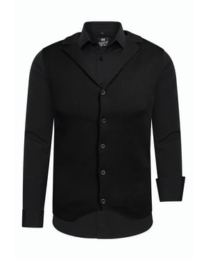 Shirt met vest set van 2