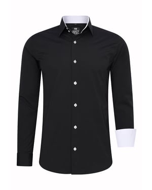 Zakelijk overhemd S - 6XL Slim Fit Premium Katoen-Stretch