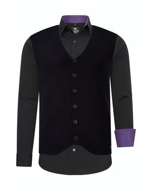 Shirt met vest set van 2