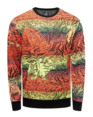Neon Jacquard Tijger Trui