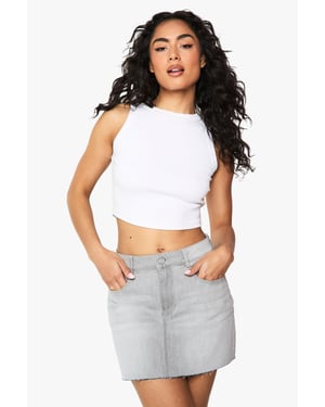 Denim Mini Skirt