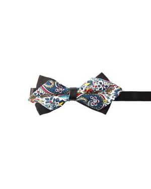Pasley Bow Tie Multi Navy