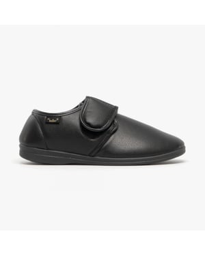 Dr Keller Chris Mens Full Slippers Black