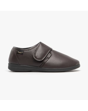 Dr Keller Chris Mens Full Slippers Brown
