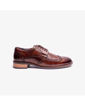 Hush Puppies Dustin Herrskor Brogue Choklad