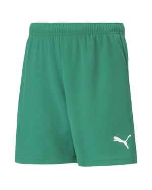 Puma Boys / Girls TeamRISE Shorts Junior Green 704943
